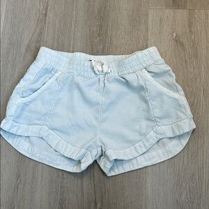 Billabong Sky Blue Elastic Shorts
Girls size large